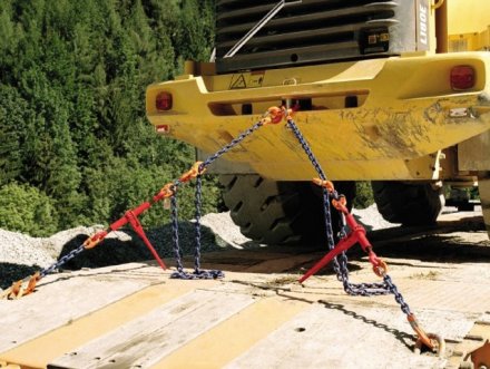 Стяжки цепные для крепления грузов с крюками  р-н 5.4 тонн L=6 метра купить в Тюмени