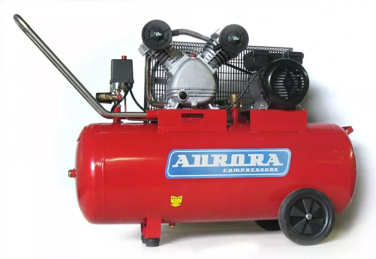 Компрессор масляный поршневой ременной Aurora CYCLON-100 купить в Тюмени