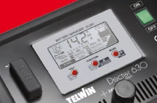 Пуско-зарядное устройство DOCTOR START 630  12-24V Telwin купить в Тюмени