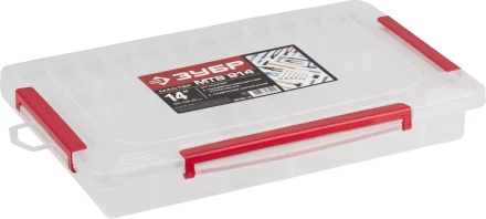 Органайзер ЗУБР &quot;МАСТЕР&quot; для крепежа и принадлежностей, 350х228х80мм (14&quot;) 38193-14 купить в Тюмени