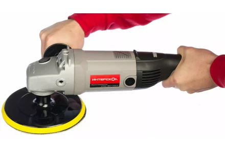 Полировальная шлифмашина Интерскол УПМ-180/1300Э купить в Тюмени