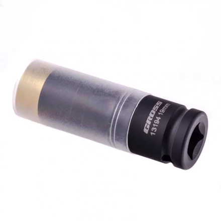 Головка ударная шестигранная для колесных дисков 19 мм 1/2 CrMo Gross 13194 купить в Тюмени