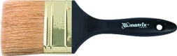 Кисть плоская &quot;Профи&quot; 2&quot; натуральная щетина пластмассовая ручка  MATRIX 83162