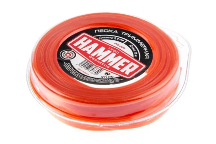 Леска для триммеров HAMMER 216-826 купить в Тюмени