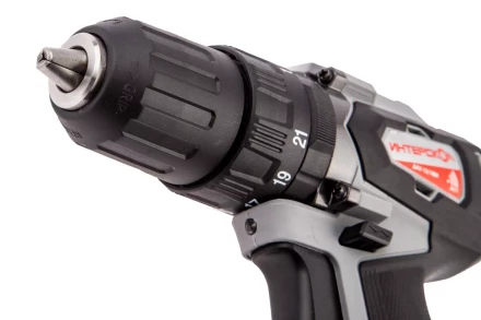 Аккумуляторная дрель-шуруповерт ИНТЕРСКОЛ ДАУ-13/18ВК (573.1.2.70) Li-ion АПИ (кейс, 2 х 1,5Ач, ЗУ) купить в Тюмени