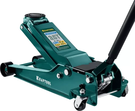 Домкрат гидравлический подкатной &quot;Universal&quot;, 3,5т, 95-552 мм, KRAFTOOL 43454-3.5 43454-3.5 купить в Тюмени