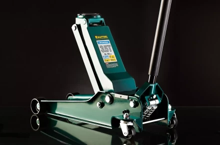 Домкрат гидравлический подкатной &quot;Universal&quot;, 3,5т, 95-552 мм, KRAFTOOL 43454-3.5 43454-3.5 купить в Тюмени