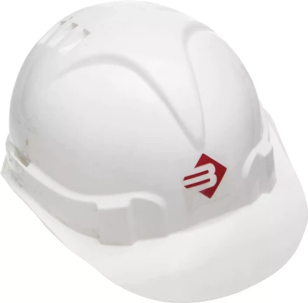 Каска защитная ЗУБР &quot;ЭКСПЕРТ&quot; храповый механизм регулировки размера, белая 11094-2 купить в Тюмени