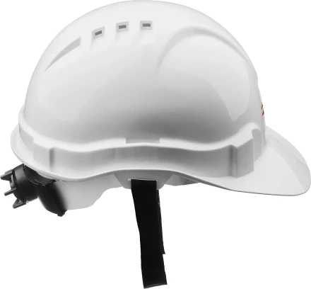 Каска защитная ЗУБР &quot;ЭКСПЕРТ&quot; храповый механизм регулировки размера, белая 11094-2 купить в Тюмени
