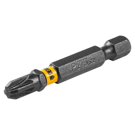 Бита PZ3х50, сталь S2, шестигранный профиль, 10 шт. Е 6,3 Denzel 11657 купить в Тюмени