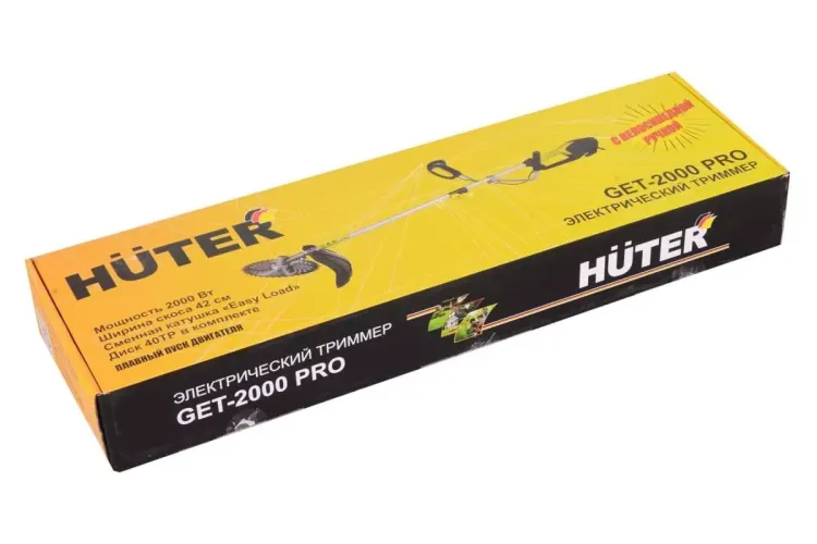 Электрический триммер Huter GET-2000 PRO 70/1/57 купить в Тюмени