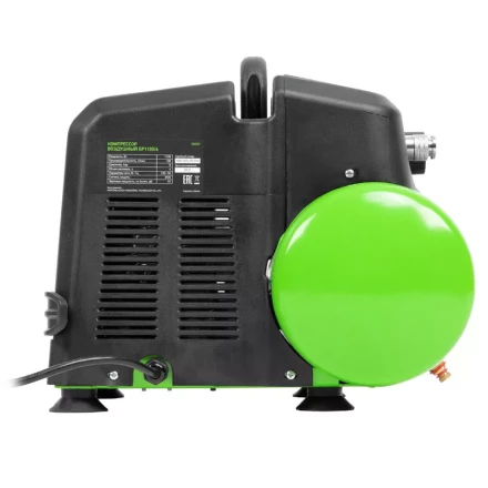 Компрессор воздушный безмаслянный BL 1100/6 1100Вт, ресивер 6 литров, 180 л/мин// Сибртех 58059 купить в Тюмени