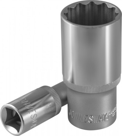 Головка торцевая удлиненная 12-гранная 1/2&quot; М12 S04НD4712 Jonnesway 49062 купить в Тюмени