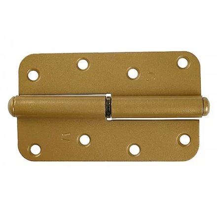 Петля накладная стальная &quot;ПН-110&quot;, цвет белый, левая, 110мм 37651-110L купить в Тюмени