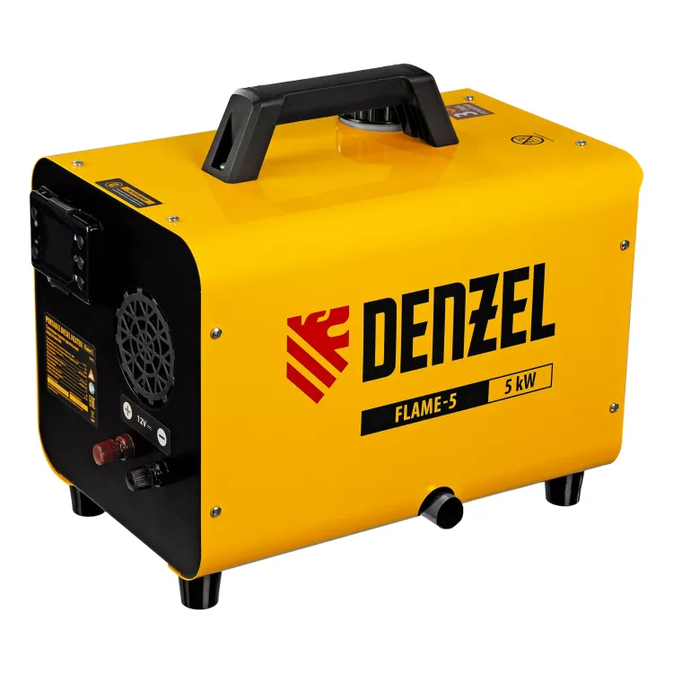 Дизельная тепловая портативная пушка Denzel Flame-5 96495, 5кВт, 300м3/ч, непр.наг., циф. терм. купить в Тюмени