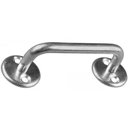 Ручка-скоба "РС100-2", покрытие белый цинк, 100мм 37691-100