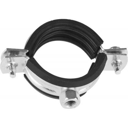 ЗУБР. Хомут трубный с гайкой, оцинкованный, 5&quot;, 1шт 37850-134-142-1 купить в Тюмени