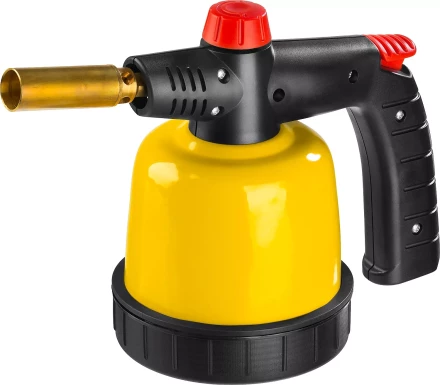 Паяльная лампа газовая STAYER &quot;MASTER&quot;, на баллон, с пьезоподжигом, регулировка пламени, 1850С 55590 купить в Тюмени