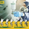 Краскопульт пневматический KRAFTOOL AirKraft, HVLP, c верхним бачком, 1,4мм 06522-1.4 купить в Тюмени
