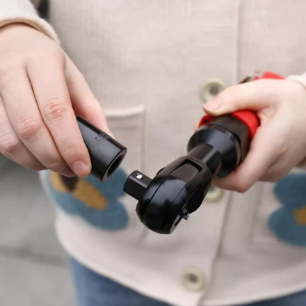 Трещотка пневматическая DEKO DKPT03 SET 3, 018-1103, в чемодане с набором 15 предметов купить в Тюмени