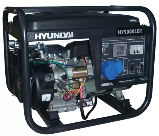 Бензогенератор Hyundai HY 9000LER купить в Тюмени