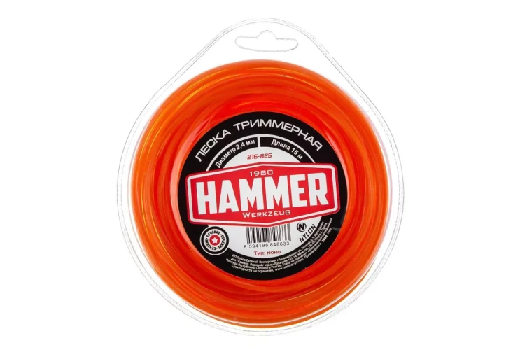 Леска для триммеров HAMMER 216-825 купить в Тюмени