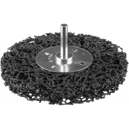 ЗУБР &quot;ПРОФЕССИОНАЛ&quot;. Щетка дисковая для дрели, нейлоновая проволока с абразивным покрытием, с открытой агрессивной структурой, 75мм 35162-075_z01 купить в Тюмени