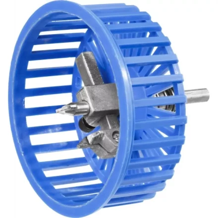 Сверло ЗУБР &quot;ЭКСПЕРТ&quot; регулируемое,однорезцовое,со сменным резцом по дереву,кафелю, &quot;Балеринка&quot;,d 20-90мм,1-10мм,в боксе 3334_z01 купить в Тюмени