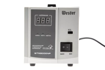 Стабилизатор напряжения WESTER STW2000NP купить в Тюмени