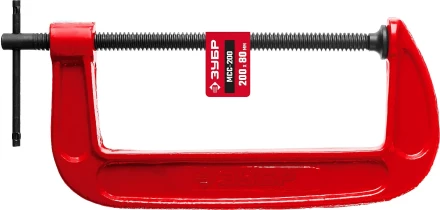 ЗУБР МСС-200, 200 мм, чугунная струбцина (32244-200) купить в Тюмени