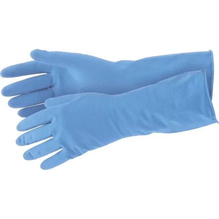 Перчатки хозяйственные латексные c хлопковым напылением L Elfe 67887 купить в Тюмени