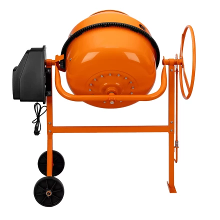 Бетоносмеситель БСЕ-180П, 180 л, 700 Вт, полиамидный венец// Сибртех 95509 купить в Тюмени