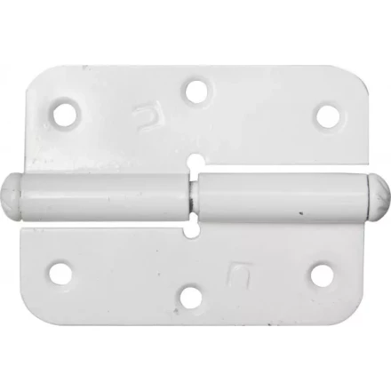 Петля накладная стальная &quot;ПН-85&quot;, цвет белый, правая, 85мм 37641-85R купить в Тюмени