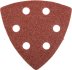Треугольник шлифовальный универсальный STAYER &quot;MASTER&quot; на велкро основе, 6 отверстий, Р60, 93х93х93мм, 5шт 35460-060 купить в Тюмени