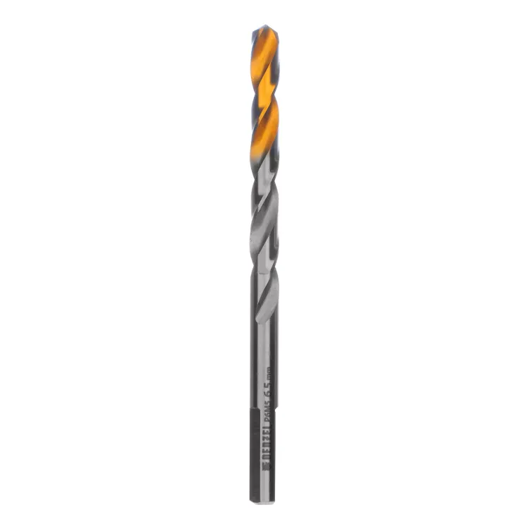 Сверло спиральное по металлу Denzel  6,5 x 100 мм, Р6М5, Golden Tip 718236 купить в Тюмени