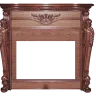 Портал угловой для электрического камина Zanussi Benevento WO3013 дуб купить в Тюмени