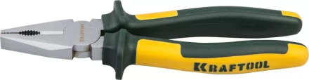 Плоскогубцы KRAFTOOL&quot;KRAFT-MAX&quot;комб,Cr-Mo,маслобензост двухкомп рукоятки,шарнирное соединение с повыш износост,180мм 22011-1-18 купить в Тюмени