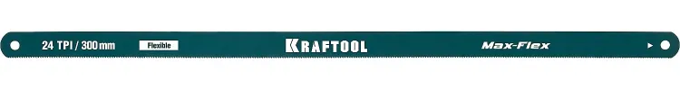 Полотно гибкое Max Flex, KRAFTOOL 15941-24-S2, безопасное, с волнообразной разводкой, 24 TPI, 2шт, 300мм 15941-24-S2 купить в Тюмени