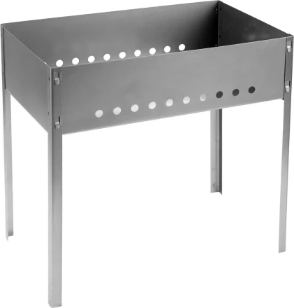 Мангал GRINDA &quot;BARBECUE&quot;, толщина 0,8мм, в коробке, 500х300х500мм 427782 купить в Тюмени