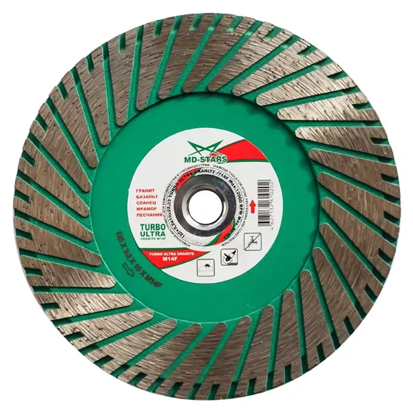 Диск алмазный TURBO ULTRA GRANITE M14F SKYWER 230*3,2*10*22,23 mm купить в Тюмени