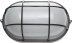 Светильник уличный СВЕТОЗАР влагозащищенный с решеткой, овал, цвет черный, 100Вт SV-57207-B купить в Тюмени