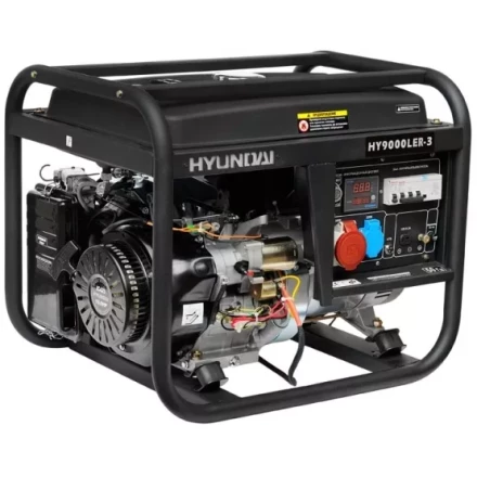 Бензогенератор Hyundai HY 9000LER-3 купить в Тюмени
