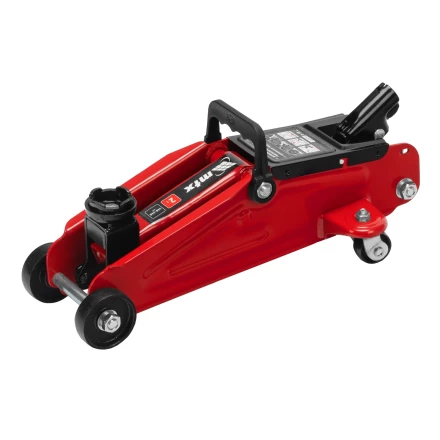 Домкрат гидравлический подкатной, 2 т, 140-340 мм// MTX 51080 купить в Тюмени