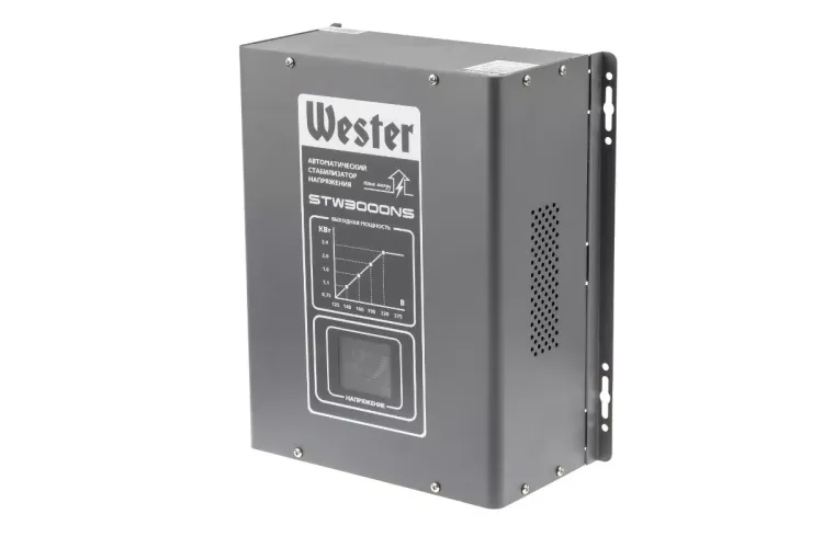 Стабилизатор напряжения WESTER STW3000NS купить в Тюмени