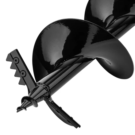 Шнек для грунта ER-200, диаметр 200 мм, длина 800 мм,соединение 20 мм, съемный нож Denzel 56008 купить в Тюмени