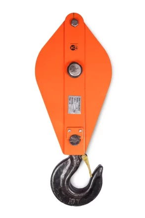 Блок монтажный однорольный с  крюком TOR H K1 4т с откидной щекой (G) 1003568 купить в Тюмени