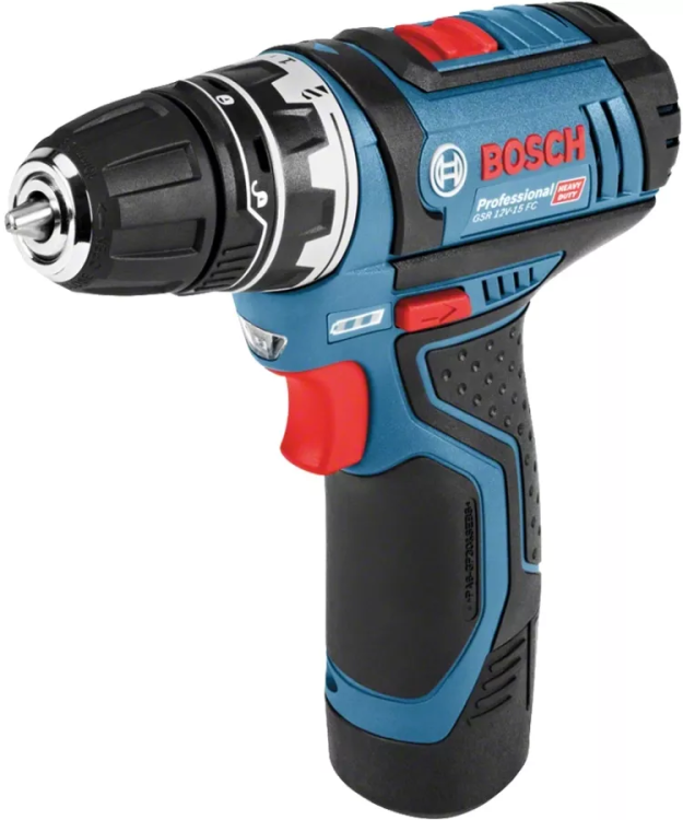 Дрель-шуруповерт аккумул. GSR 12V-15 FC 12 В BOSCH купить в Тюмени