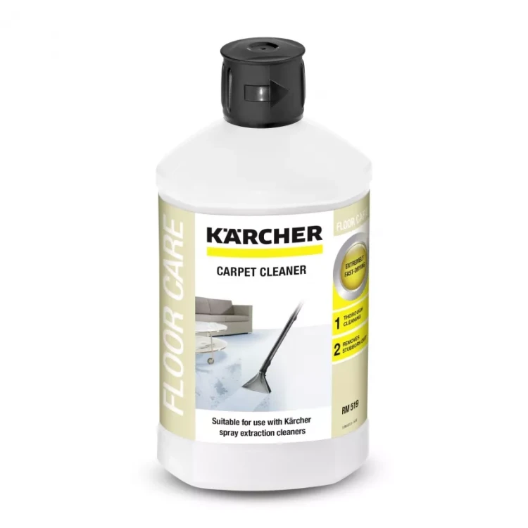 Средство для влажной чистки ковров Carpet cleaner liquid RM 519, 1 л ПРОФИ KARCHER купить в Тюмени