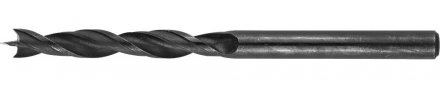 ЗУБР. Сверло спиральное по дереву с М-образной заточкой, сталь 65Г, 5х85мм 29421-085-05 купить в Тюмени