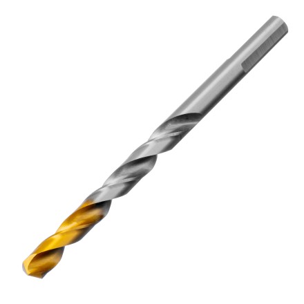 Сверло спиральное по металлу Denzel 7,0 x 109 мм, Р6М5, Golden Tip, 718237 купить в Тюмени
